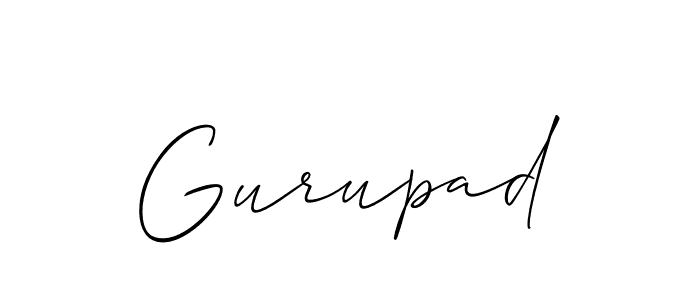 Best and Professional Signature Style for Gurupad. Allison_Script Best Signature Style Collection. Gurupad signature style 2 images and pictures png