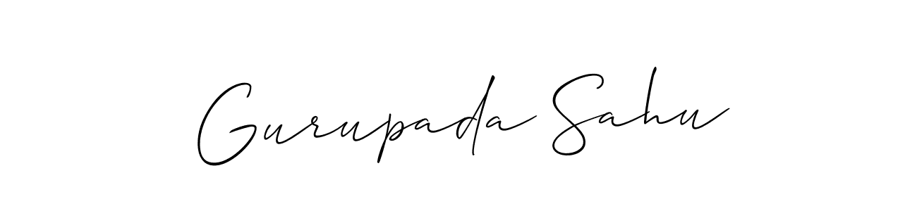 This is the best signature style for the Gurupada Sahu name. Also you like these signature font (Allison_Script). Mix name signature. Gurupada Sahu signature style 2 images and pictures png
