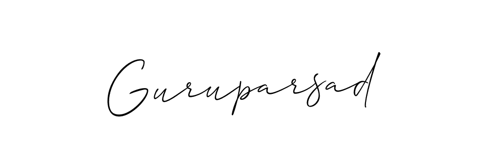 This is the best signature style for the Guruparsad name. Also you like these signature font (Allison_Script). Mix name signature. Guruparsad signature style 2 images and pictures png