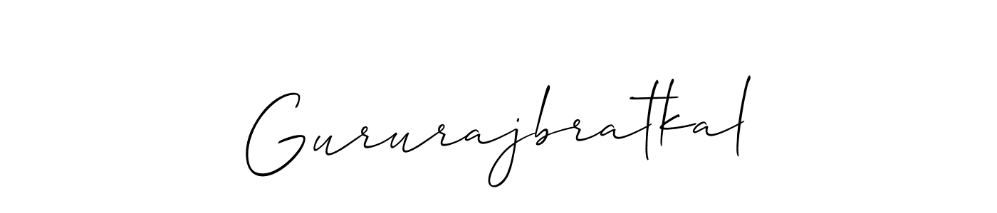 The best way (Allison_Script) to make a short signature is to pick only two or three words in your name. The name Gururajbratkal include a total of six letters. For converting this name. Gururajbratkal signature style 2 images and pictures png