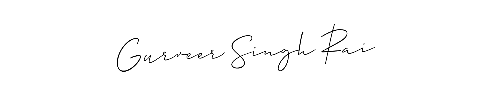 Best and Professional Signature Style for Gurveer Singh Rai. Allison_Script Best Signature Style Collection. Gurveer Singh Rai signature style 2 images and pictures png