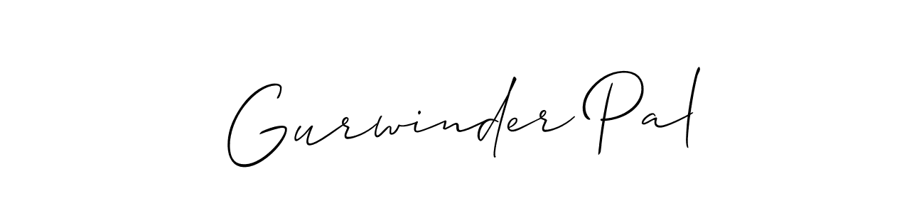 Also You can easily find your signature by using the search form. We will create Gurwinder Pal name handwritten signature images for you free of cost using Allison_Script sign style. Gurwinder Pal signature style 2 images and pictures png