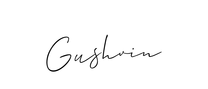 Here are the top 10 professional signature styles for the name Gushvin. These are the best autograph styles you can use for your name. Gushvin signature style 2 images and pictures png