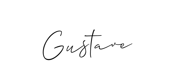 You should practise on your own different ways (Allison_Script) to write your name (Gustave) in signature. don't let someone else do it for you. Gustave signature style 2 images and pictures png