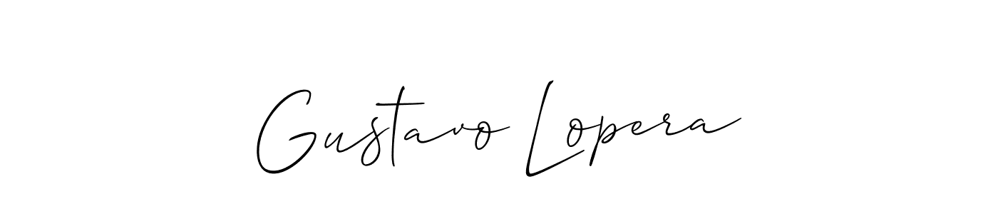 You can use this online signature creator to create a handwritten signature for the name Gustavo Lopera. This is the best online autograph maker. Gustavo Lopera signature style 2 images and pictures png