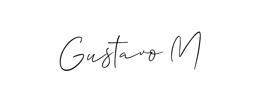 This is the best signature style for the Gustavo M name. Also you like these signature font (Allison_Script). Mix name signature. Gustavo M signature style 2 images and pictures png