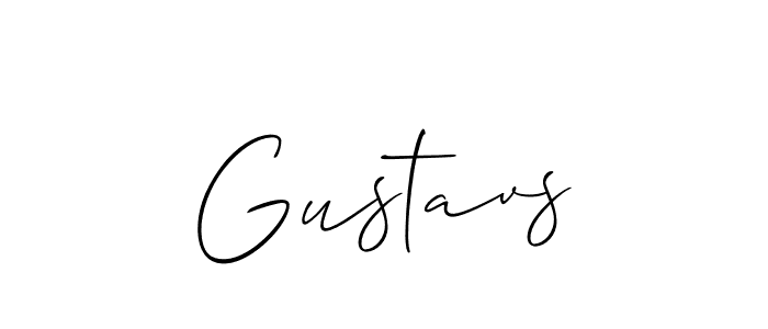 You should practise on your own different ways (Allison_Script) to write your name (Gustavs) in signature. don't let someone else do it for you. Gustavs signature style 2 images and pictures png