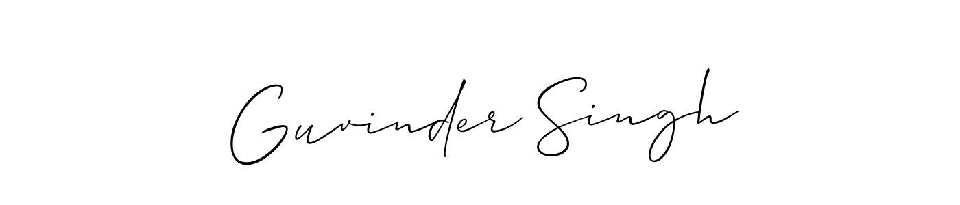 Make a short Guvinder Singh signature style. Manage your documents anywhere anytime using Allison_Script. Create and add eSignatures, submit forms, share and send files easily. Guvinder Singh signature style 2 images and pictures png