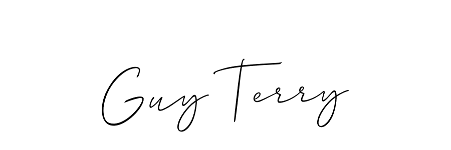 Make a beautiful signature design for name Guy Terry. Use this online signature maker to create a handwritten signature for free. Guy Terry signature style 2 images and pictures png