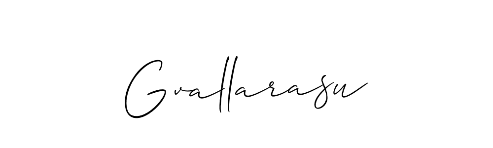 Make a beautiful signature design for name Gvallarasu. Use this online signature maker to create a handwritten signature for free. Gvallarasu signature style 2 images and pictures png