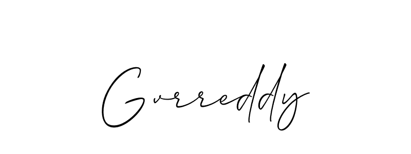 Make a beautiful signature design for name Gvrreddy. Use this online signature maker to create a handwritten signature for free. Gvrreddy signature style 2 images and pictures png