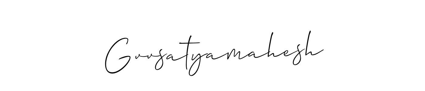 You can use this online signature creator to create a handwritten signature for the name Gvvsatyamahesh. This is the best online autograph maker. Gvvsatyamahesh signature style 2 images and pictures png