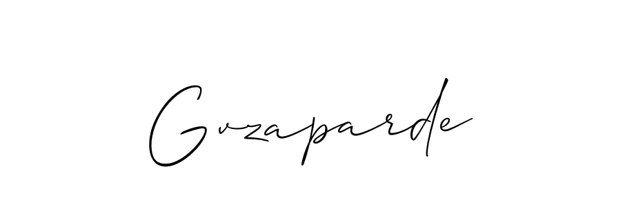 if you are searching for the best signature style for your name Gvzaparde. so please give up your signature search. here we have designed multiple signature styles  using Allison_Script. Gvzaparde signature style 2 images and pictures png