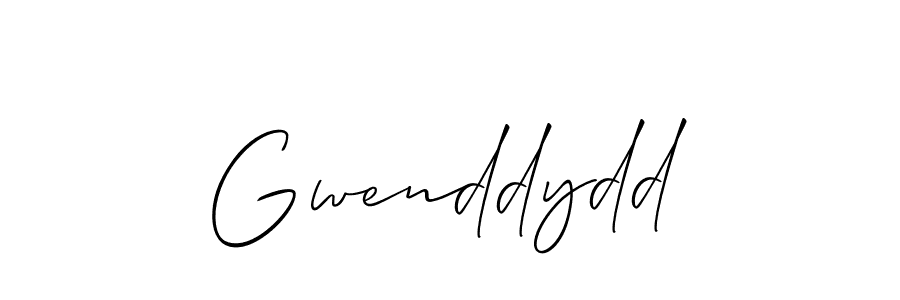 if you are searching for the best signature style for your name Gwenddydd. so please give up your signature search. here we have designed multiple signature styles  using Allison_Script. Gwenddydd signature style 2 images and pictures png