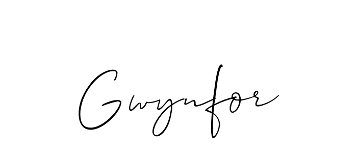 Once you've used our free online signature maker to create your best signature Allison_Script style, it's time to enjoy all of the benefits that Gwynfor name signing documents. Gwynfor signature style 2 images and pictures png