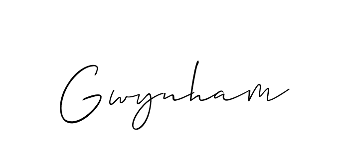 if you are searching for the best signature style for your name Gwynham. so please give up your signature search. here we have designed multiple signature styles  using Allison_Script. Gwynham signature style 2 images and pictures png