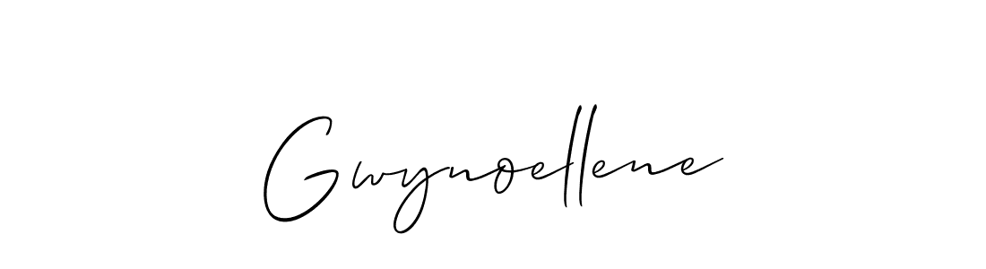 Also we have Gwynoellene name is the best signature style. Create professional handwritten signature collection using Allison_Script autograph style. Gwynoellene signature style 2 images and pictures png