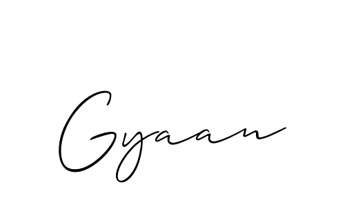Best and Professional Signature Style for Gyaan. Allison_Script Best Signature Style Collection. Gyaan signature style 2 images and pictures png