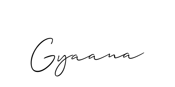 Similarly Allison_Script is the best handwritten signature design. Signature creator online .You can use it as an online autograph creator for name Gyaana. Gyaana signature style 2 images and pictures png