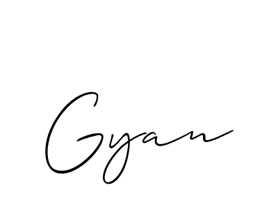 Once you've used our free online signature maker to create your best signature Allison_Script style, it's time to enjoy all of the benefits that Gyan name signing documents. Gyan signature style 2 images and pictures png