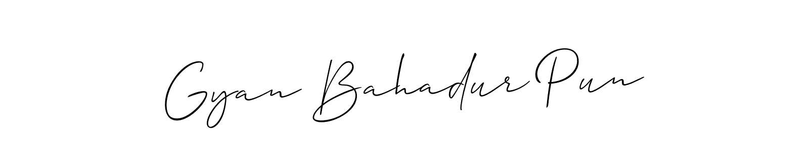 You can use this online signature creator to create a handwritten signature for the name Gyan Bahadur Pun. This is the best online autograph maker. Gyan Bahadur Pun signature style 2 images and pictures png