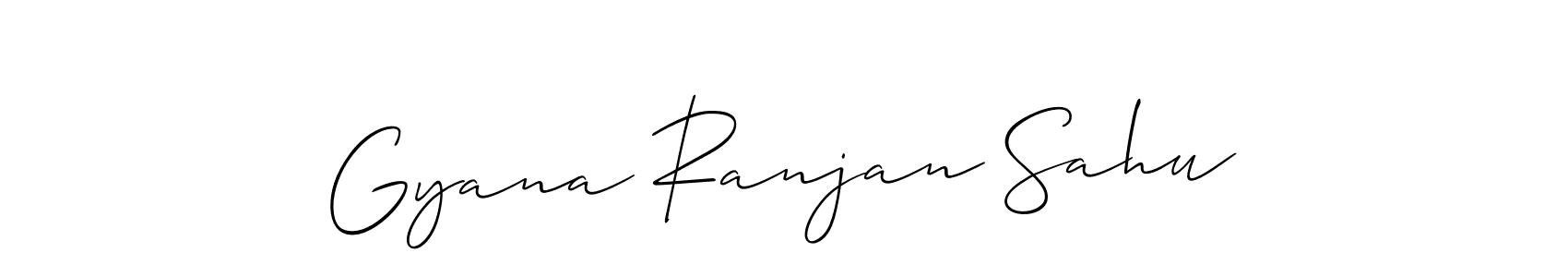 This is the best signature style for the Gyana Ranjan Sahu name. Also you like these signature font (Allison_Script). Mix name signature. Gyana Ranjan Sahu signature style 2 images and pictures png