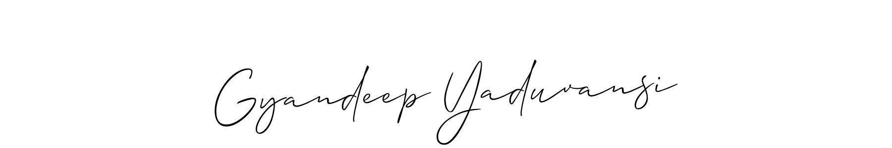 Here are the top 10 professional signature styles for the name Gyandeep Yaduvansi. These are the best autograph styles you can use for your name. Gyandeep Yaduvansi signature style 2 images and pictures png