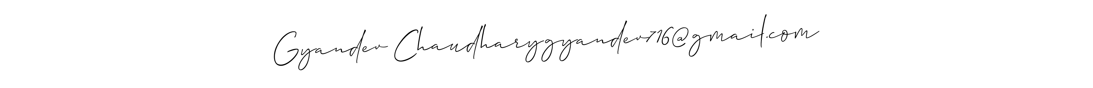 Make a beautiful signature design for name Gyandev Chaudharygyandev716@gmail.com. Use this online signature maker to create a handwritten signature for free. Gyandev Chaudharygyandev716@gmail.com signature style 2 images and pictures png