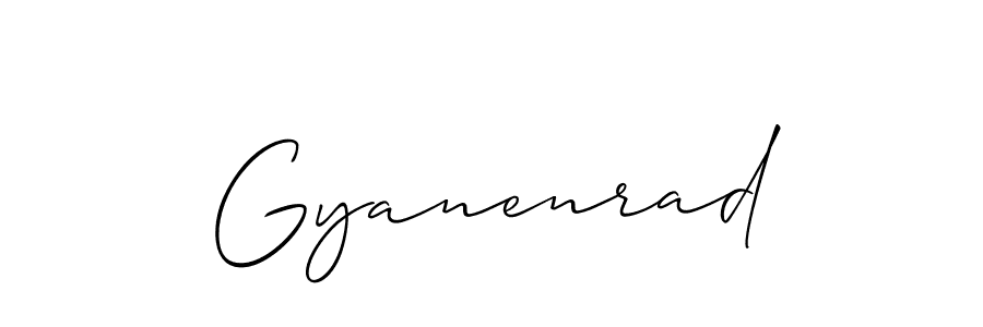 Allison_Script is a professional signature style that is perfect for those who want to add a touch of class to their signature. It is also a great choice for those who want to make their signature more unique. Get Gyanenrad name to fancy signature for free. Gyanenrad signature style 2 images and pictures png