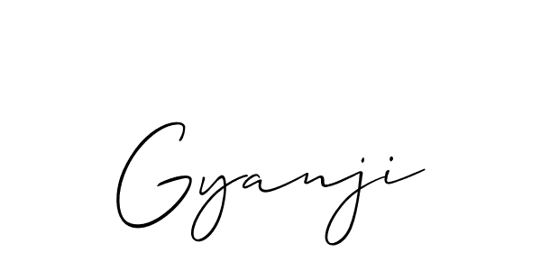 Make a short Gyanji signature style. Manage your documents anywhere anytime using Allison_Script. Create and add eSignatures, submit forms, share and send files easily. Gyanji signature style 2 images and pictures png