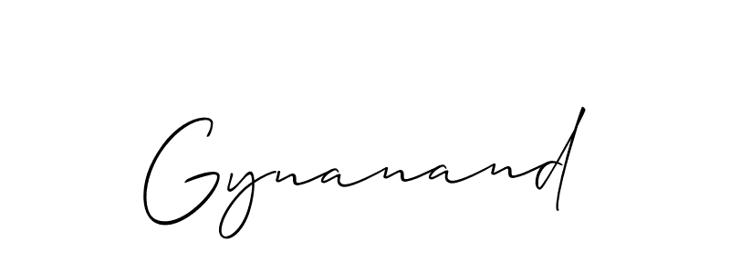 You can use this online signature creator to create a handwritten signature for the name Gynanand. This is the best online autograph maker. Gynanand signature style 2 images and pictures png