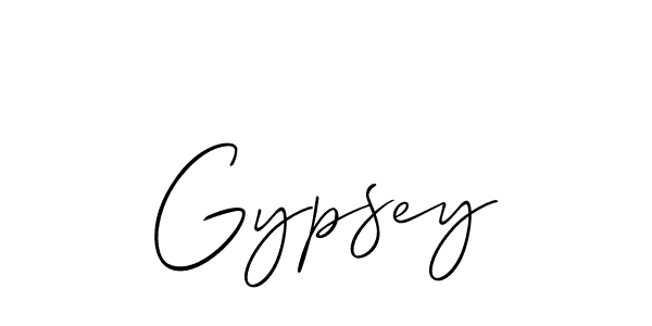 Also we have Gypsey name is the best signature style. Create professional handwritten signature collection using Allison_Script autograph style. Gypsey signature style 2 images and pictures png