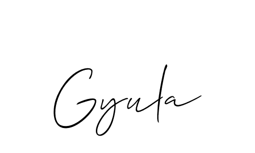 Once you've used our free online signature maker to create your best signature Allison_Script style, it's time to enjoy all of the benefits that Gyula name signing documents. Gyula signature style 2 images and pictures png