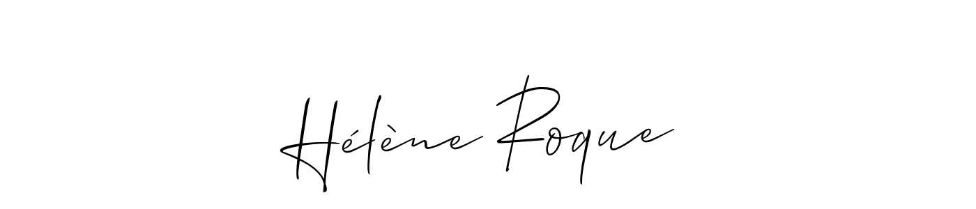 Best and Professional Signature Style for Hélène Roque. Allison_Script Best Signature Style Collection. Hélène Roque signature style 2 images and pictures png