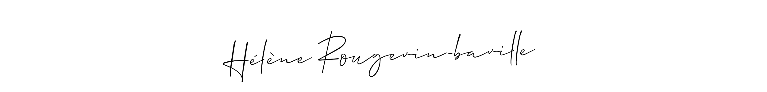 Check out images of Autograph of Hélène Rougevin-baville name. Actor Hélène Rougevin-baville Signature Style. Allison_Script is a professional sign style online. Hélène Rougevin-baville signature style 2 images and pictures png