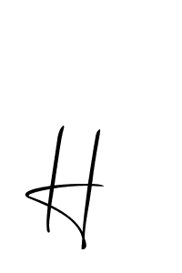 You should practise on your own different ways (Allison_Script) to write your name (H ) in signature. don't let someone else do it for you. H  signature style 2 images and pictures png
