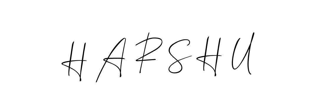 This is the best signature style for the H A R S H U name. Also you like these signature font (Allison_Script). Mix name signature. H A R S H U signature style 2 images and pictures png