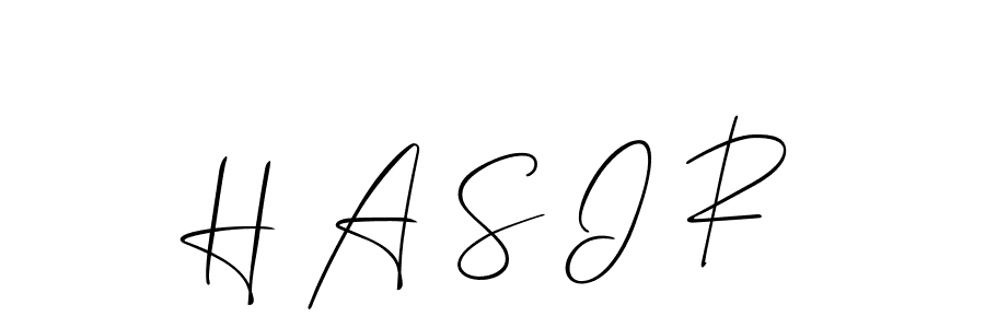 Also we have H A S I R name is the best signature style. Create professional handwritten signature collection using Allison_Script autograph style. H A S I R signature style 2 images and pictures png