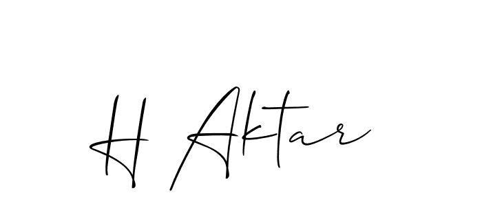 Here are the top 10 professional signature styles for the name H Aktar. These are the best autograph styles you can use for your name. H Aktar signature style 2 images and pictures png