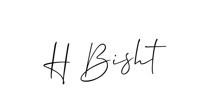 See photos of H Bisht official signature by Spectra . Check more albums & portfolios. Read reviews & check more about Allison_Script font. H Bisht signature style 2 images and pictures png