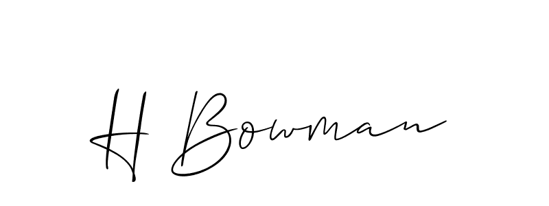 Here are the top 10 professional signature styles for the name H Bowman. These are the best autograph styles you can use for your name. H Bowman signature style 2 images and pictures png