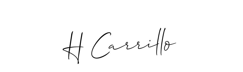 Here are the top 10 professional signature styles for the name H Carrillo. These are the best autograph styles you can use for your name. H Carrillo signature style 2 images and pictures png
