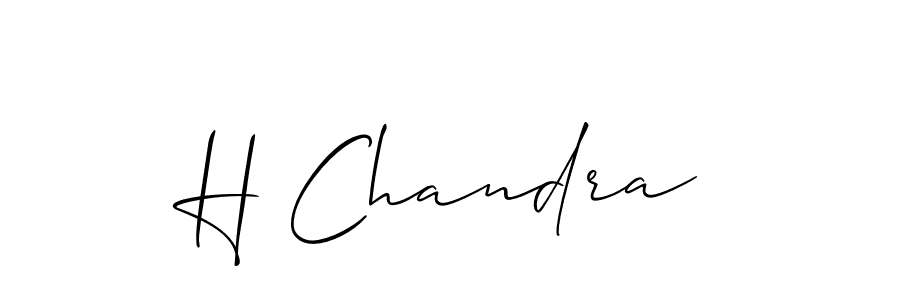 if you are searching for the best signature style for your name H Chandra. so please give up your signature search. here we have designed multiple signature styles  using Allison_Script. H Chandra signature style 2 images and pictures png
