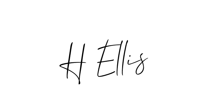 This is the best signature style for the H Ellis name. Also you like these signature font (Allison_Script). Mix name signature. H Ellis signature style 2 images and pictures png