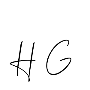 H G stylish signature style. Best Handwritten Sign (Allison_Script) for my name. Handwritten Signature Collection Ideas for my name H G. H G signature style 2 images and pictures png