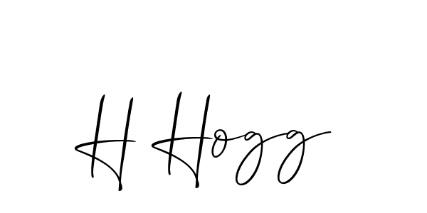 Once you've used our free online signature maker to create your best signature Allison_Script style, it's time to enjoy all of the benefits that H Hogg name signing documents. H Hogg signature style 2 images and pictures png