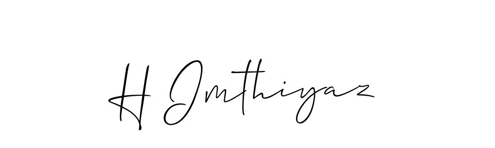 Once you've used our free online signature maker to create your best signature Allison_Script style, it's time to enjoy all of the benefits that H Imthiyaz name signing documents. H Imthiyaz signature style 2 images and pictures png