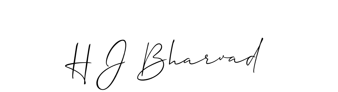 Once you've used our free online signature maker to create your best signature Allison_Script style, it's time to enjoy all of the benefits that H J Bharvad name signing documents. H J Bharvad signature style 2 images and pictures png