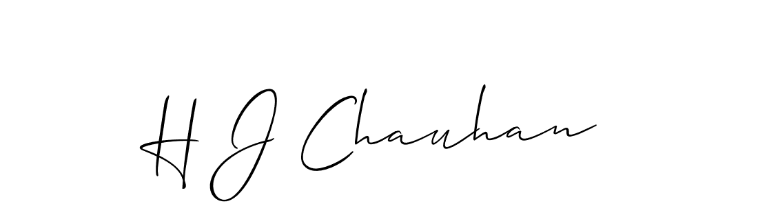 Similarly Allison_Script is the best handwritten signature design. Signature creator online .You can use it as an online autograph creator for name H J Chauhan. H J Chauhan signature style 2 images and pictures png