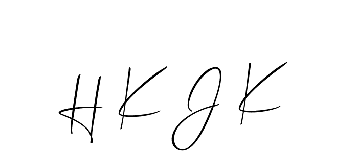 Check out images of Autograph of H K J K name. Actor H K J K Signature Style. Allison_Script is a professional sign style online. H K J K signature style 2 images and pictures png